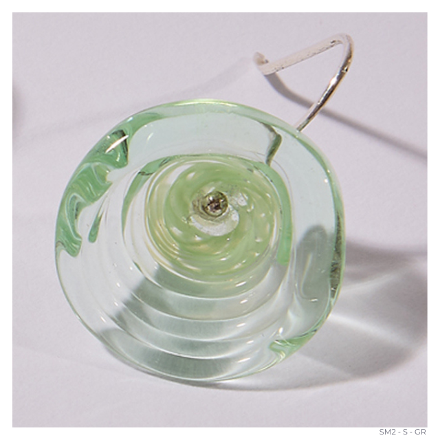 Spiral Motion 2 Dangle Earrings